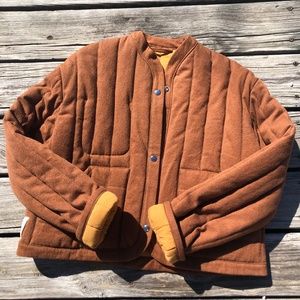 KORDAL REVERSIBLE QUILTED JACKET - CLOVE